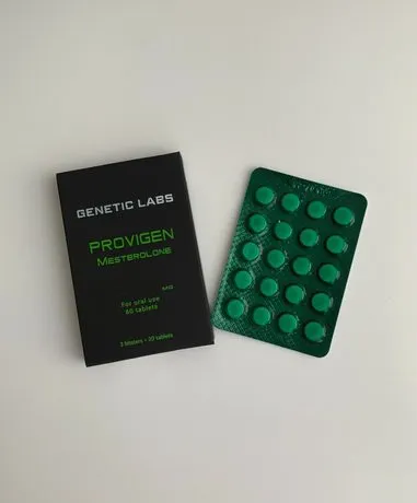 Provigen 60tab/50mg Mesterolone - Genetic Labs