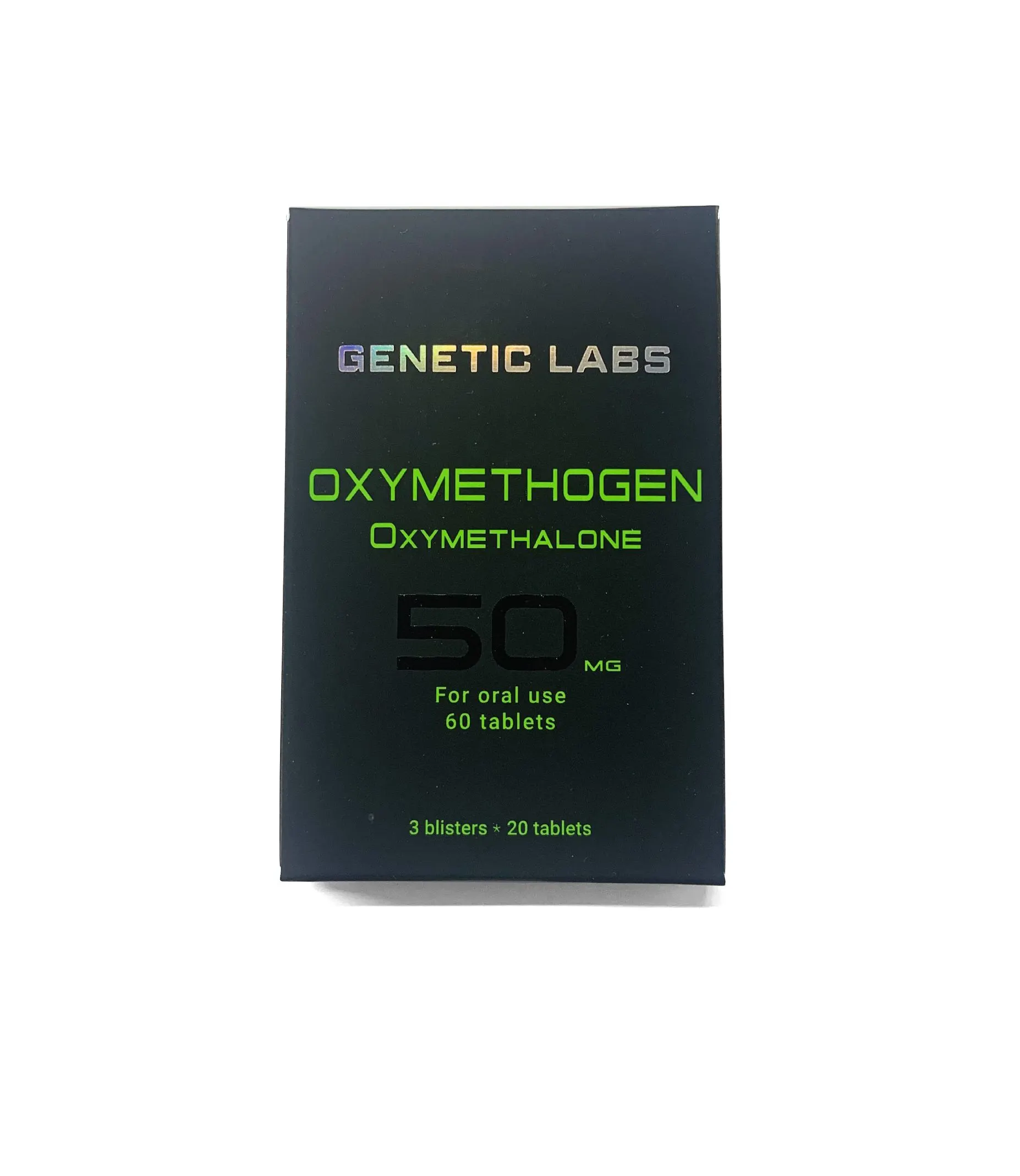 Oxymethogen 60tab/50mg Oxymethalone - Genetic Labs