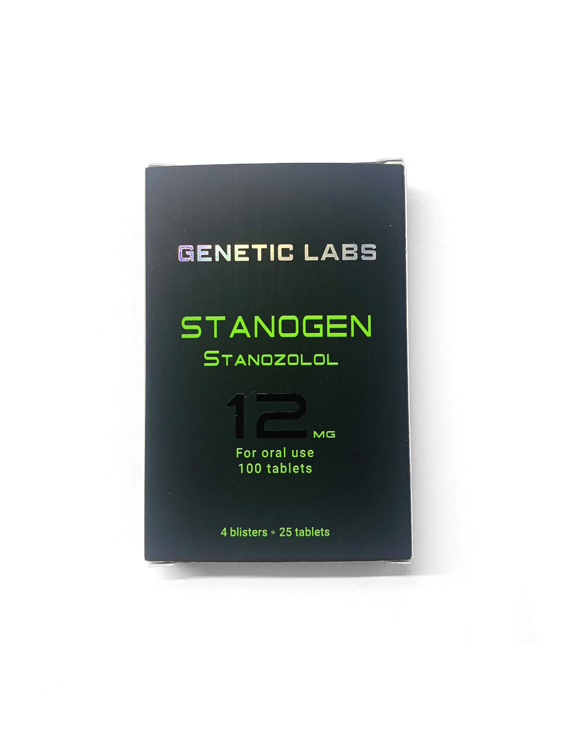 Stanogen 100tab/12mg Stanozolol – Genetic Labs